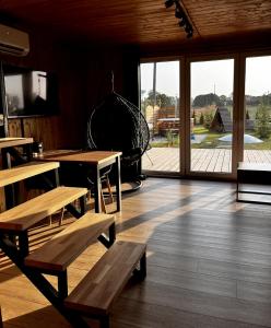 Fotografie z fotogalerie ubytování Laski Lake Mazury - domek z balią blisko jeziora v destinaci Kallinowen