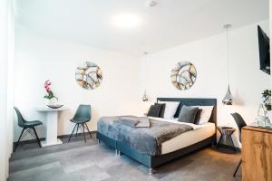 Posezení v ubytování Hotel am Schafbaum
