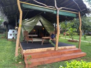 Zahrada ubytování Nagara Lake Glamping Resort