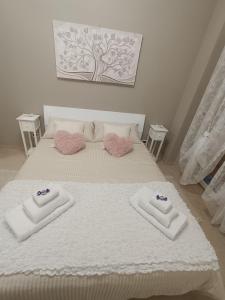 Postel nebo postele na pokoji v ubytování Le Sirene Sweet Home