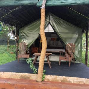 Zahrada ubytování Nagara Lake Glamping Resort