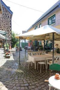 Restaurace v ubytování Studio in uriger Bauernhofidylle