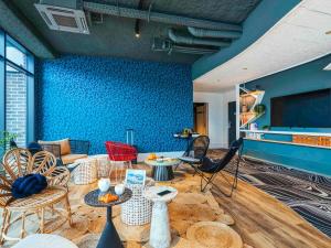 Posezení v ubytování ibis Styles Le Treport Mers Les Bains