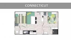 Půdorys ubytování Camping 4 étoiles - Parc aquatique - eece0c