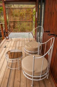 Balkón nebo terasa v ubytování Heritage Ecolodge