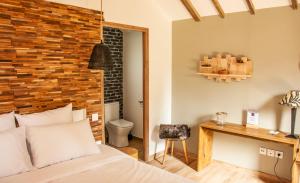 Postel nebo postele na pokoji v ubytování Heritage Ecolodge