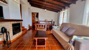 A seating area at Pancho Molina