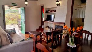 A television and/or entertainment centre at Pancho Molina