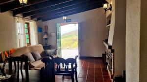 A seating area at Pancho Molina