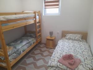 Postel nebo postele na pokoji v ubytování Haus Kazimir + 13 fotografií