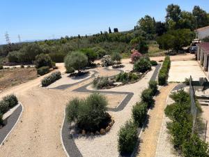 En hage utenfor B&B Piandelidei