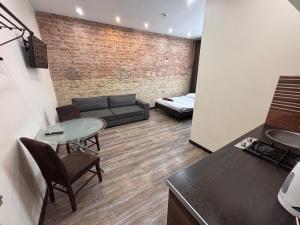 Posezení v ubytování ApartHotel Riga