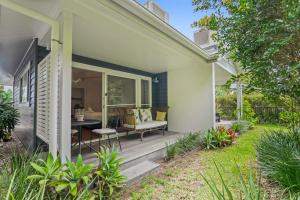 Zahrada ubytování The Beach Shack Byron Bay