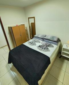 Postel nebo postele na pokoji v ubytování Casa privativa próximo ao centro e aeroporto.