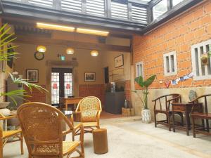 Area soggiorno di Mount Taiwu Cozy B&B