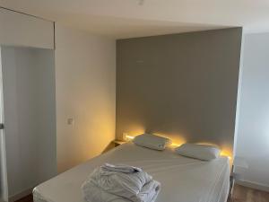Postel nebo postele na pokoji v ubytování Appartement Duin225