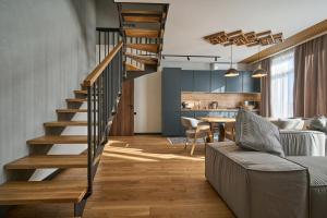 Χώρος καθιστικού στο Fomich Residence Guesthouses