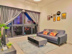 Agile Delima Residensi Bukit Bintangにあるシーティングエリア