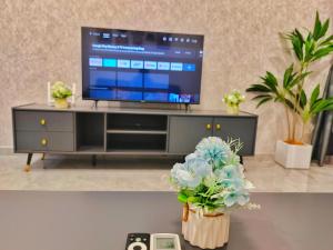 Agile Delima Residensi Bukit Bintangにあるテレビまたはエンターテインメントセンター