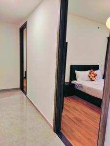 Agile Delima Residensi Bukit Bintangにあるベッド