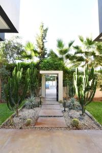 Zahrada ubytování villa noria golf 4 chambres centre ville