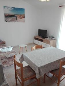 TV a/nebo společenská místnost v ubytování Apartment Kosta