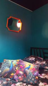 Posteľ alebo postele v izbe v ubytovaní Apartament Dworcowa