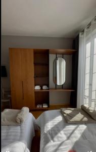 Postel nebo postele na pokoji v ubytování Hotel Rubin