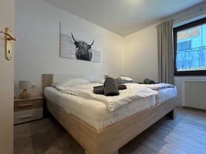 Postel nebo postele na pokoji v ubytování Haus Waldblick