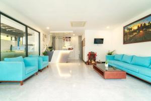 Posezení v ubytování LH Residence 752