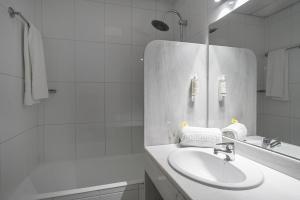Koupelna v ubytování Hotel Estacão - Braga