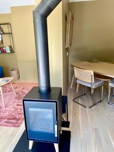 Χώρος καθιστικού στο Le Cottage de la Villa des Chouettes