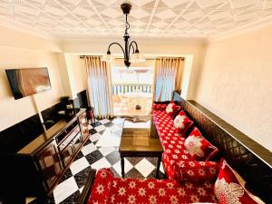 Istumisnurk majutusasutuses Mar Azul Residences Taghazout