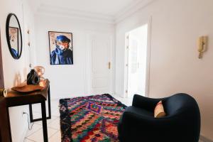 Χώρος καθιστικού στο Résidence Borj Dlalate - Luxe - 3 ch