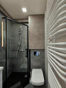 Kúpeľňa v ubytovaní Apartament Pod Radiostacją -Gliwice Tarnogórska, parking free, klimatyzacja