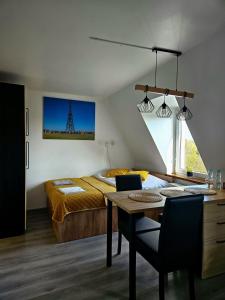 Posedenie v ubytovaní Apartament Pod Radiostacją -Gliwice Tarnogórska, parking free, klimatyzacja