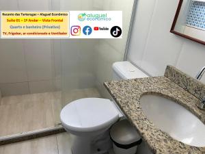 Um banheiro em Arraial do Cabo - Recanto das Tartarugas - Aluguel Econômico