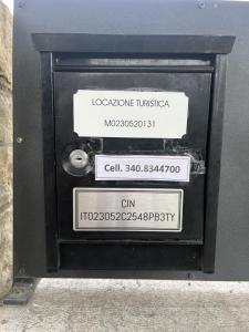 Certifikát, hodnocení, plakát nebo jiný dokument vystavený v ubytování La Terrazza di Beppe