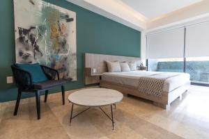 Ліжко або ліжка в номері Torre Diez by Grupo Amber +43 фото