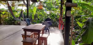 Zahrada ubytování Namaste cabaña 02