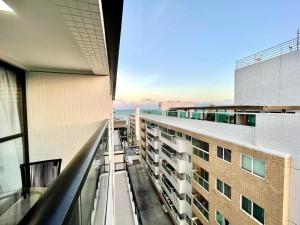 شرفة أو تراس في Get By Side 704 - Flat em João Pessoa a poucos passos da praia