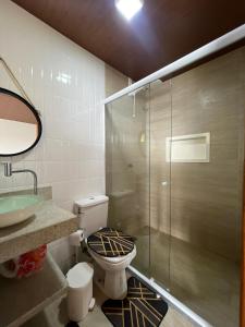 Et badeværelse på Casa Bela Vista