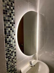Koupelna v ubytování Apartamento de lujo limonar 101