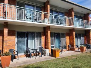 Balkón nebo terasa v ubytování Shelly Beach Motel