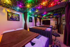 Postel nebo postele na pokoji v ubytování Babylon Premium Hotel & Spa