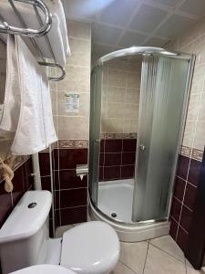 Koupelna v ubytování Çimenler otel