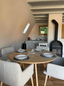 Posezení v ubytování Chalet l'Escale