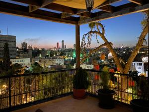 Balkón nebo terasa v ubytování The Rainbow Apartments