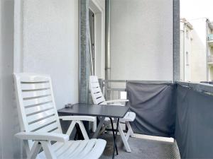 Fotografie z fotogalerie ubytování Gemütliches Apartment, Seenähe, WM, WLAN, Balkon v destinaci Markkleeberg