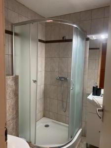 Koupelna v ubytování Palóc Panzió